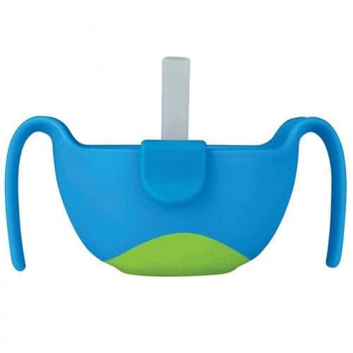 B.Box 12m+ Bowl XL & Straw Ocean Breeze (Lg).