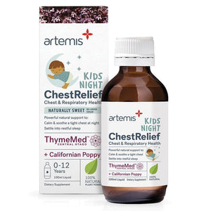 Artemis Kids Night Chest Relief, Mixed Herbs, OCARE NZ