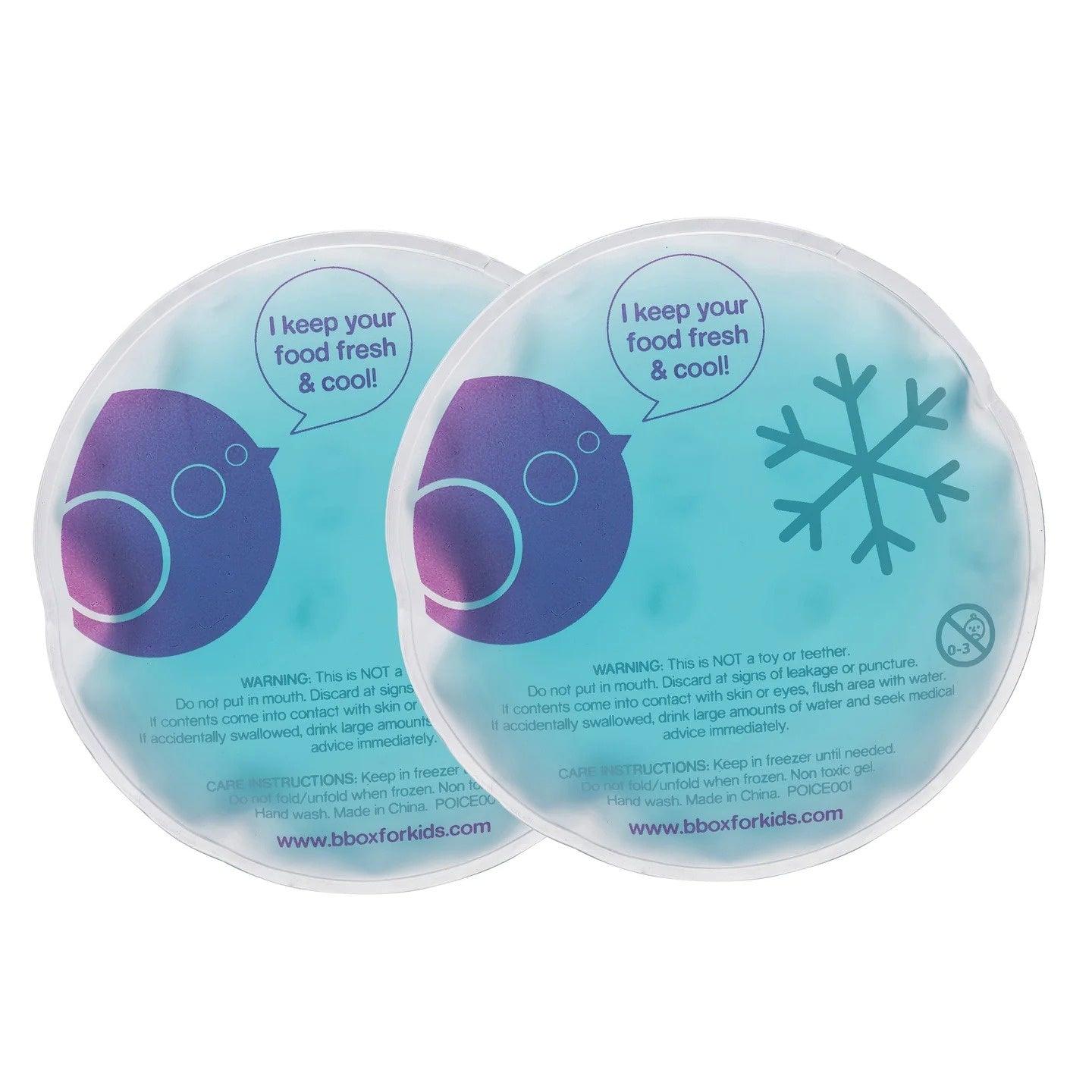 B.Box Gel Coolers Twin Pack, Lunch Boxes & Accessories, OCARE NZ