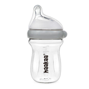 Haakaa Gen. 3 Glass Baby Bottle 180ml, OCARE NZ