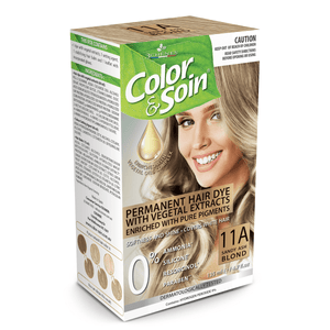 Color & Soin Permanent Hair Dye 11A - Sandy Ash Blond.
