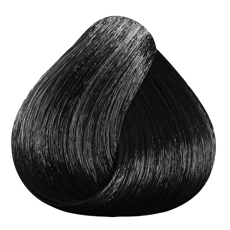 Color & Soin Permanent Hair Dye 1N - Ebony Black.
