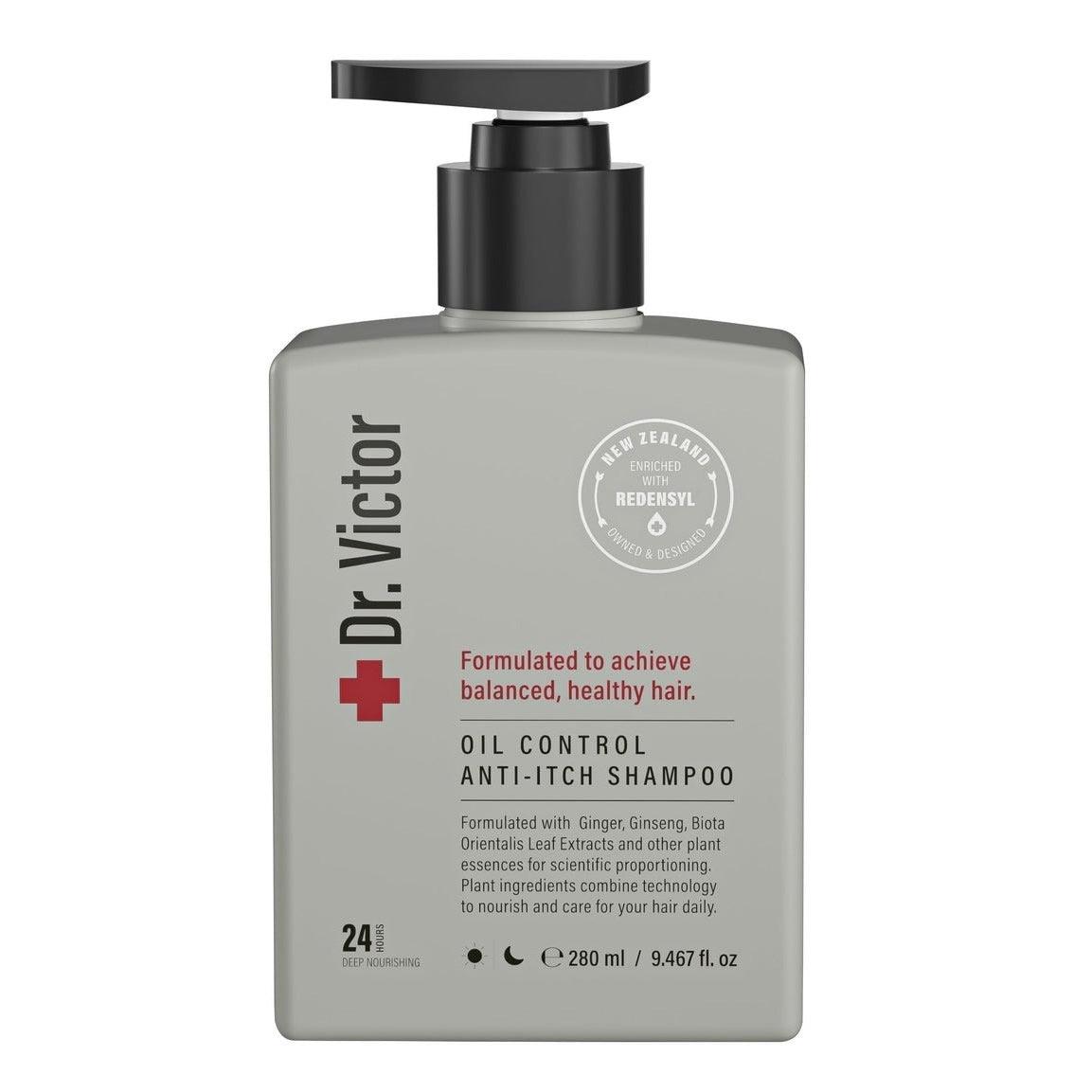 Dr.Victor Oil Control Anti-Itch Shampoo 280ml,Hair Shampoo,OCARE NZ