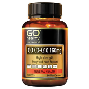 GO Healthy Go Co-Q10 160mg,CoenzymeQ10,OCARE NZ
