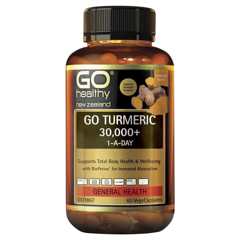 GO Healthy Go Turmeric 30000 1-A-Day, Turmeric