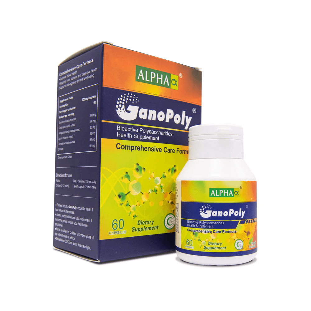 GanoPoly O+ - Immune Support 60 Capsules,General,OCARE NZ