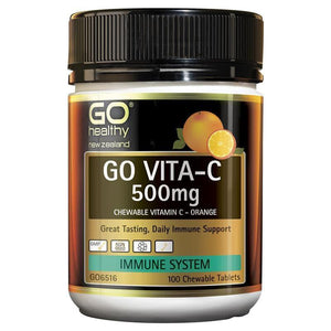 Go Healthy GO Vita-C 500mg Orange.