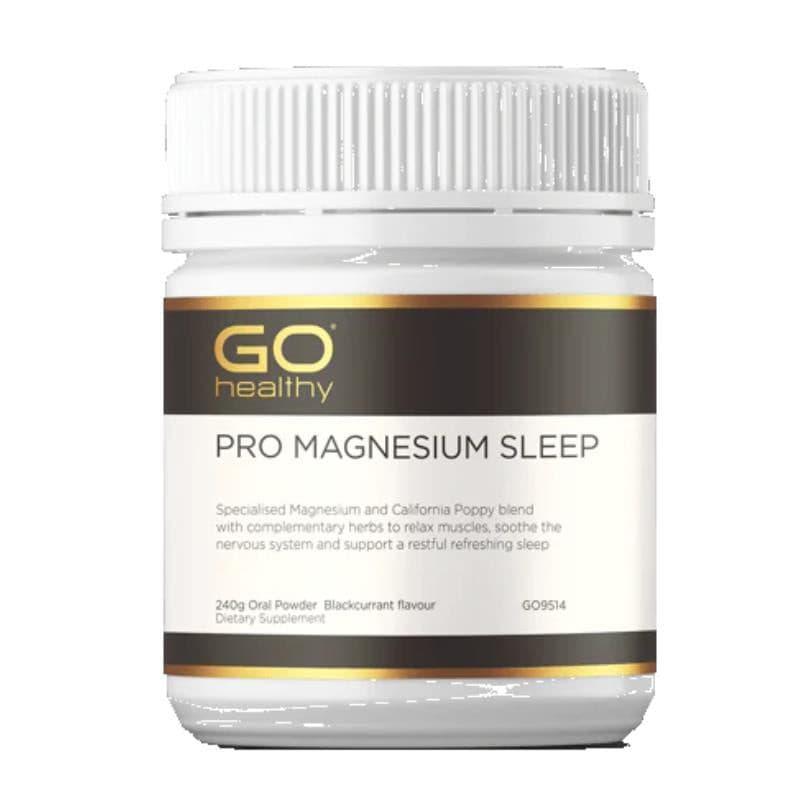 GO Healthy Pro Magnesium Sleep Powder 240g Ocare Health&Beauty