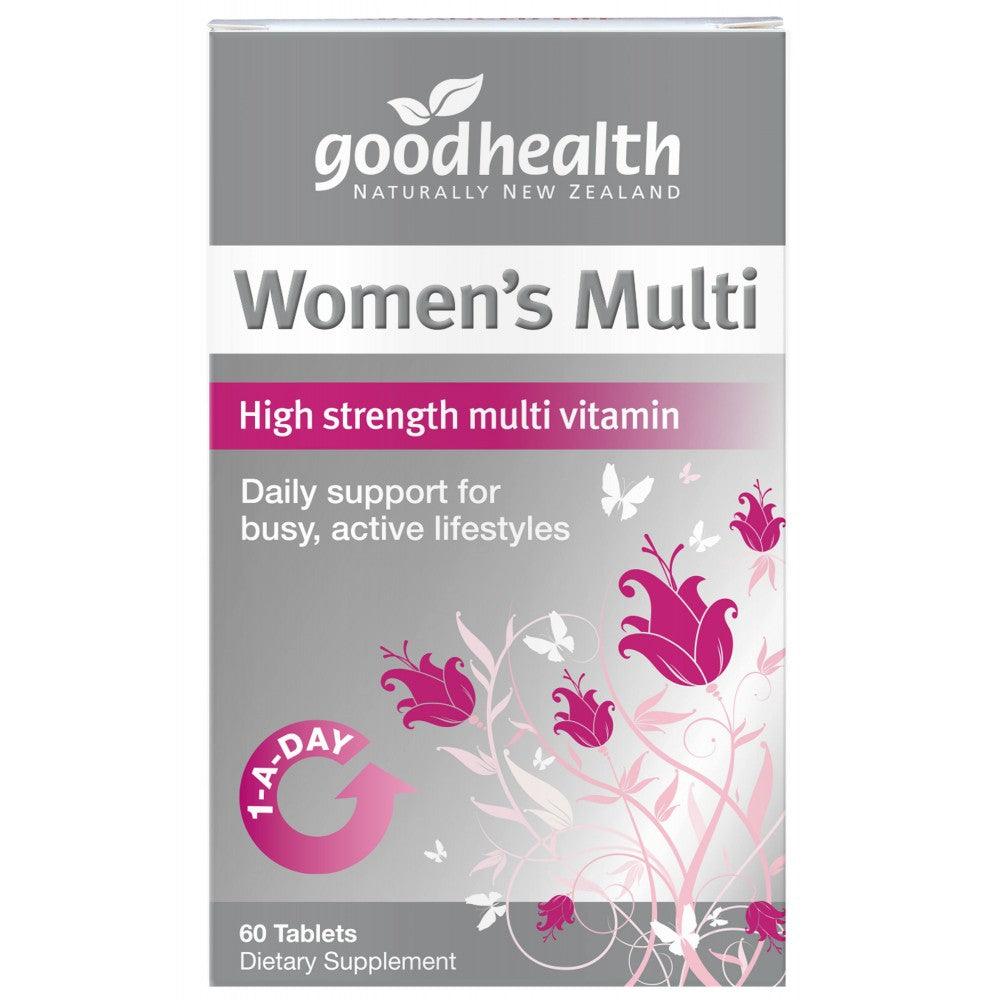 Good Health Women's Multi 60 Tablets EXP:07/2025, Multivitamins, OCARE NZ