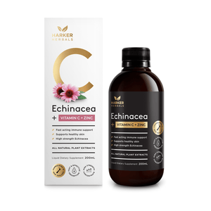 Harker Herbals Vitamin C + Echinacea + Zinc