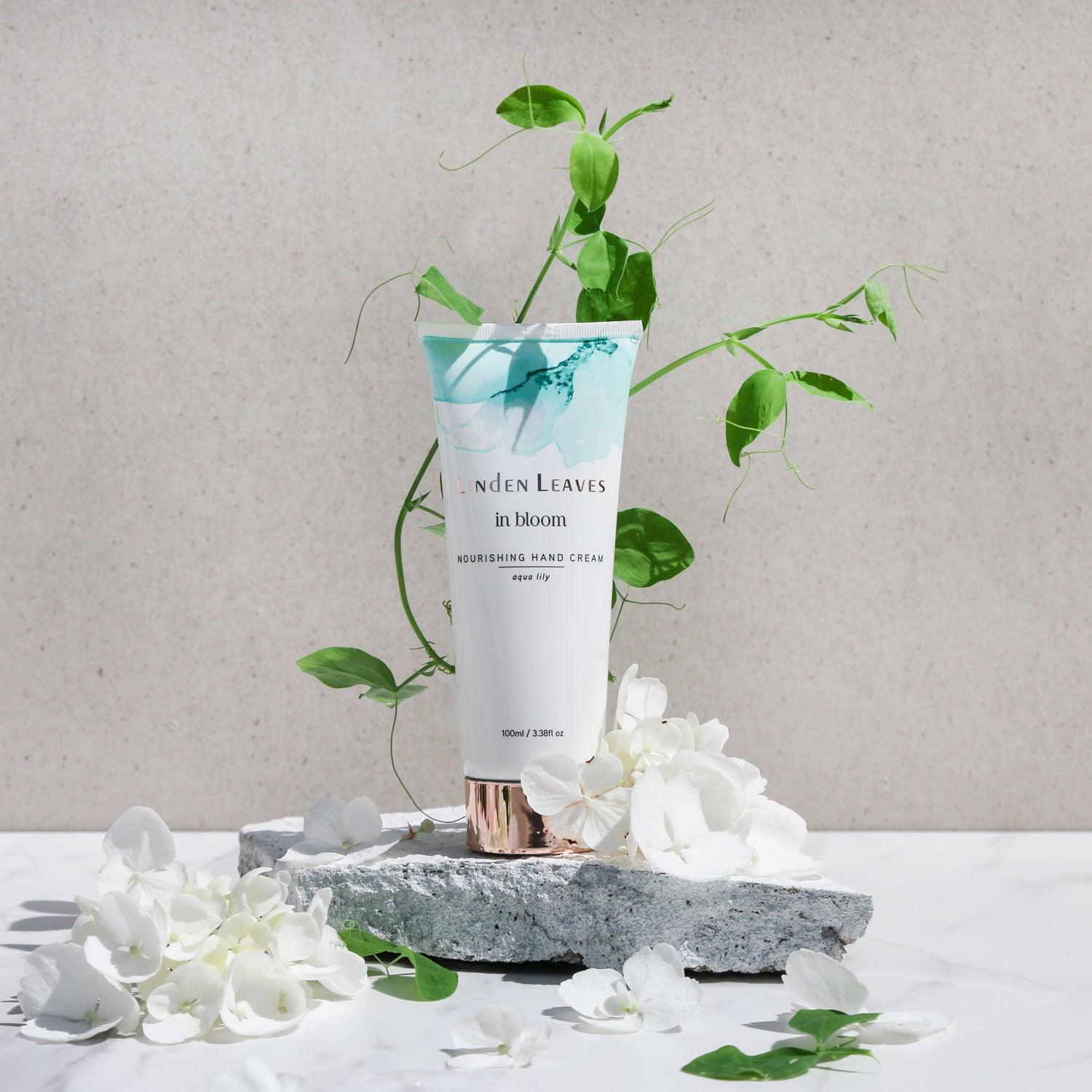 Linden Leaves Aqua Lily Nourishing Hand Cream - 100ml.