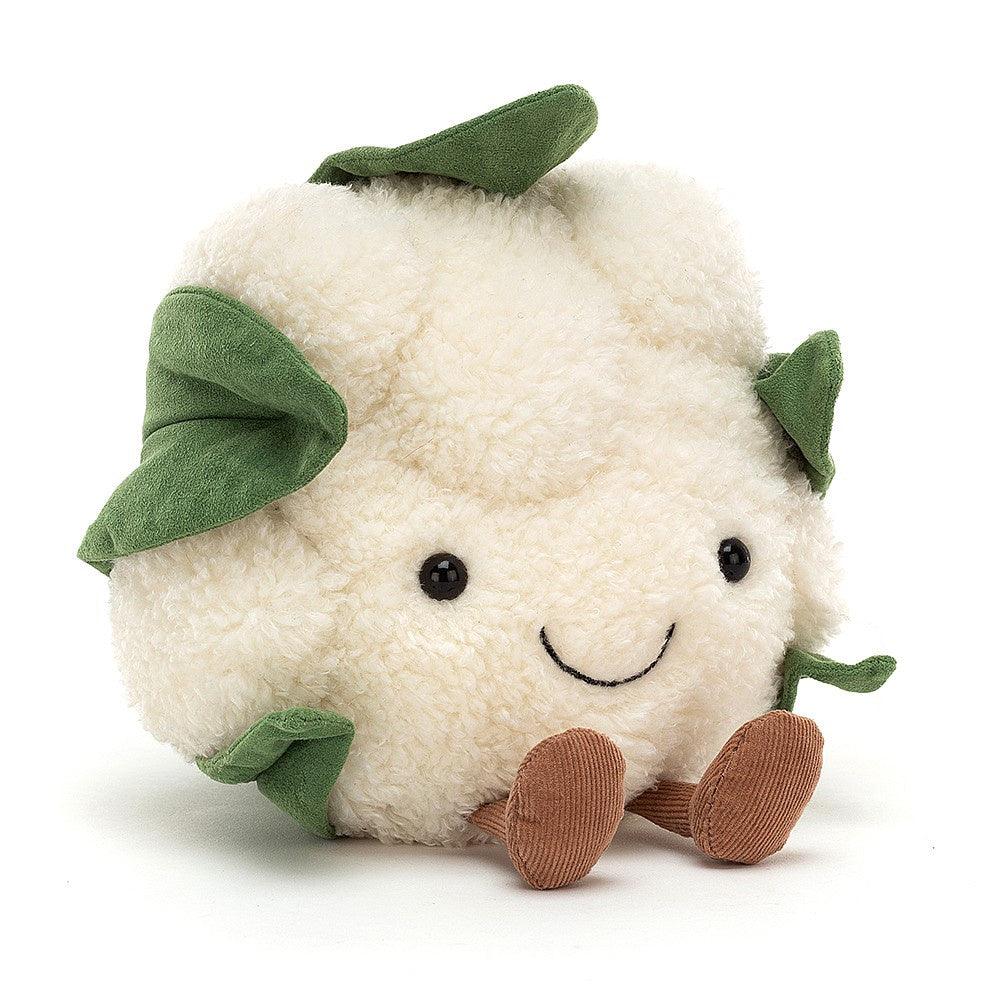 Jellycat Amuseable Cauliflower One Size - H20 X W16 CM, Plush Toys, OCARE NZ