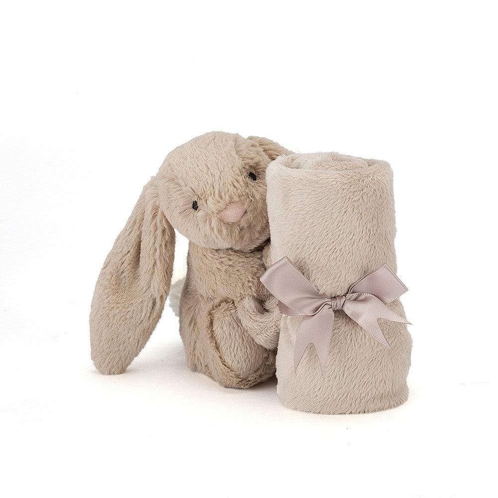 Jellycat Bashful Beige Bunny Soother One Size - H34 CM, Plush Toys, OCARE NZ