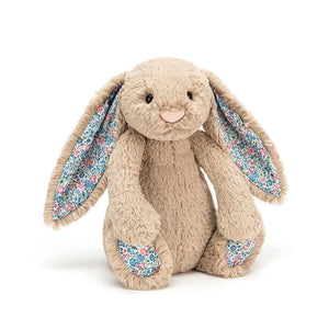 Jellycat Bashful Blossom Beige Bunny BL3BB Medium - H31 X W12 CM.