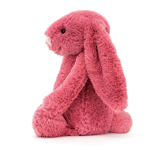 Jellycat Bashful Cerise Bunny Medium - H31 X W12 CM, Plush Toys, OCARE NZ