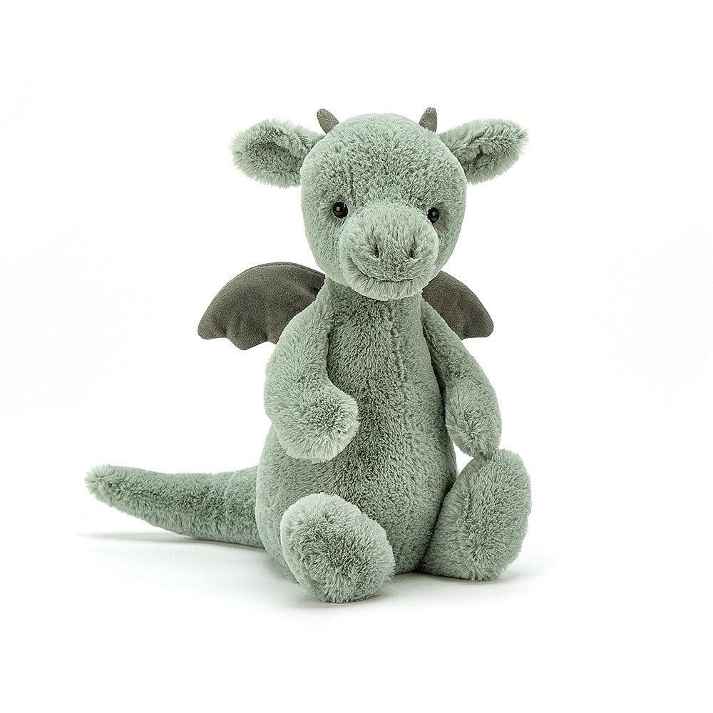 Jellycat Bashful Dragon Medium - H31 X W12 CM, Plush Toys, OCARE NZ