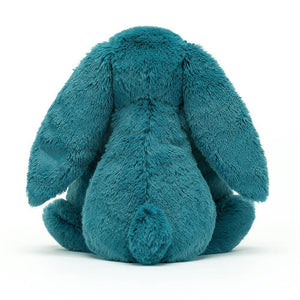 Jellycat Bashful Mineral Blue Bunny Medium - H31 X W12 CM, Plush Toys, OCARE NZ
