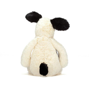 Jellycat Bashful Black & Cream Puppy, Plush Toys, OCARE NZ