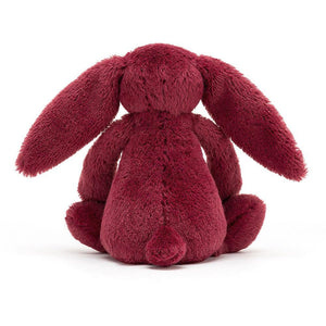 Jellycat Bashful Sparkly Cassis Bunny Small - H18 X W9 CM, Plush Toys, OCARE NZ