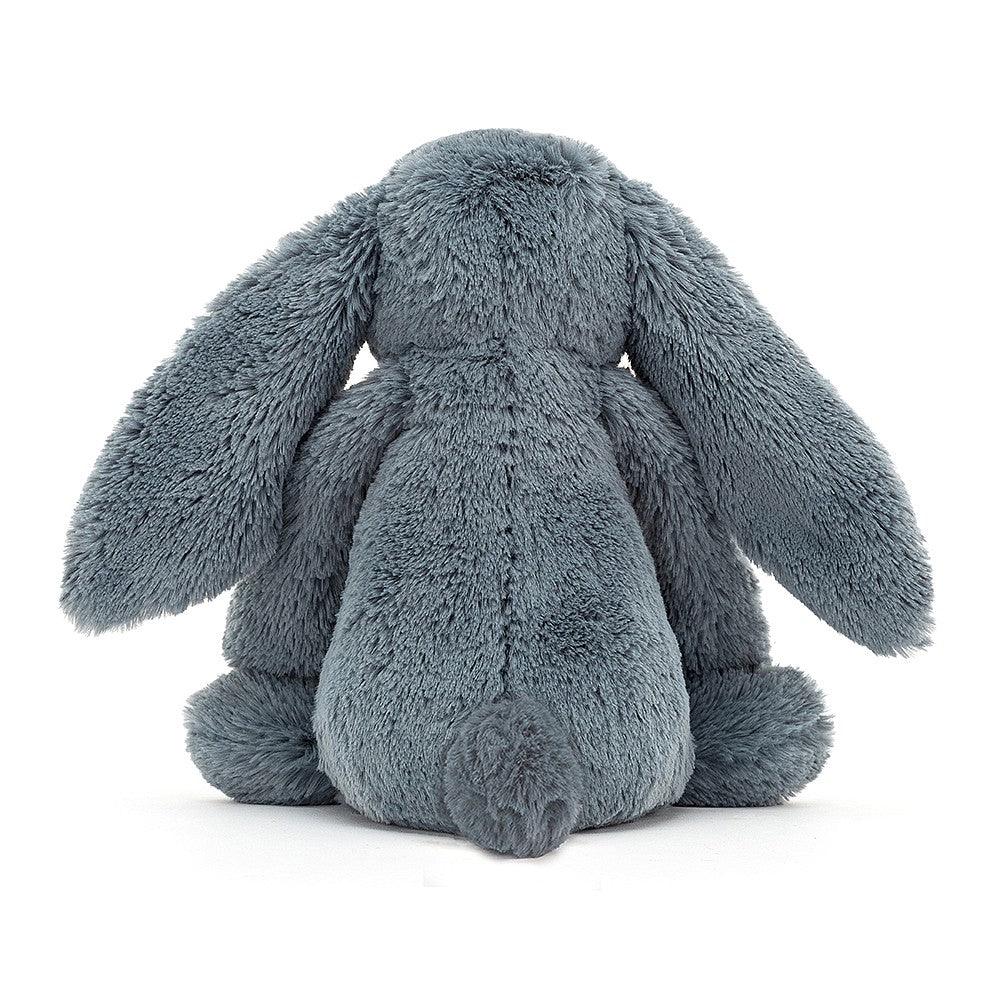 Jellycat Bashful Dusky Blue Bunny Small - H18 X W9 CM, Plush Toys, OCARE NZ