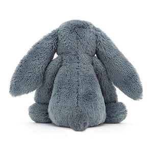 Jellycat Bashful Dusky Blue Bunny Small - H18 X W9 CM, Plush Toys, OCARE NZ
