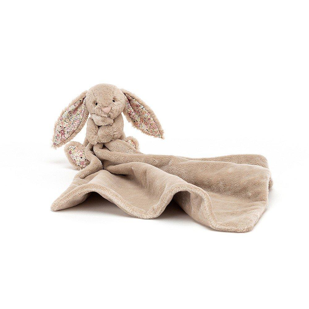 Jellycat Blossom Bea Beige Bunny Soother One Size - H34 X W34 CM, Plush Toys, OCARE NZ