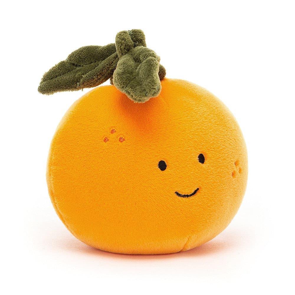 Jellycat Fabulous Fruit Orange One Size - H9 X W10 CM, Plush Toys, OCARE NZ
