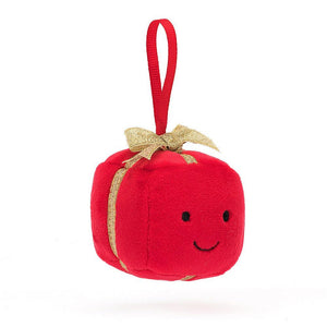Jellycat Festive Folly Present One Size - H7 X W7 CM Plush Toys OCARE NZ