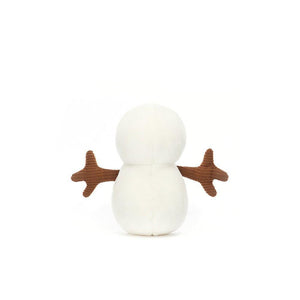 Jellycat Festive Folly Snowman One Size - H10 X W10 CM, Plush Toys, OCARE NZ