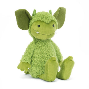Jellycat Grizzo Gremlin One Size - H27 X W9 CM, Plush Toys, OCARE NZ