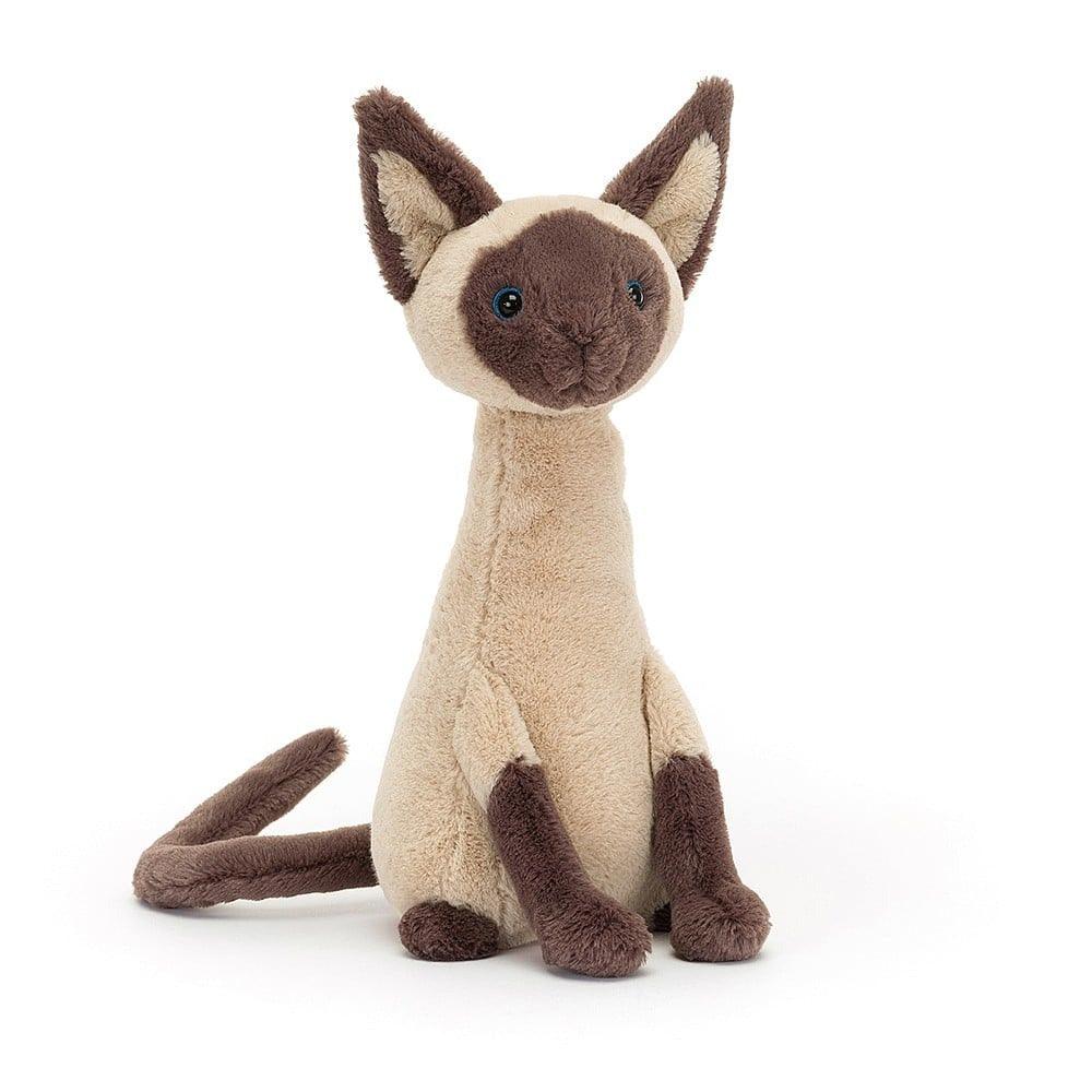 Jellycat Iris Siamese Cat One Size - H27 X W12 CM Jellycat OCARE NZ
