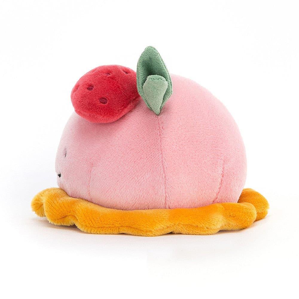 Jellycat Pretty Patisserie Dome Framboise One Size - H5 X W10 CM, Plush Toys, OCARE NZ