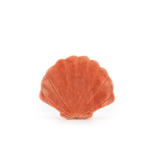 Jellycat Sensational Seafood Scallop One Size - H8 X W10 CM.
