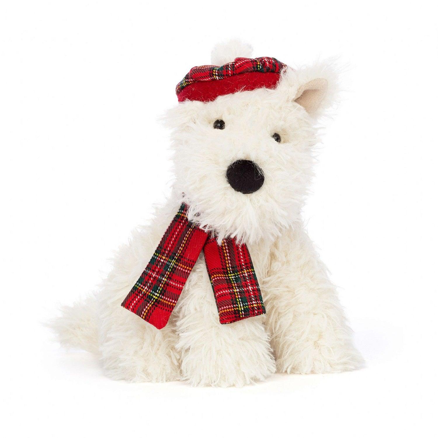 Jellycat WinterĀ WarmerĀ MunroĀ ScottieĀ Dog Plush Toys OCARE NZ