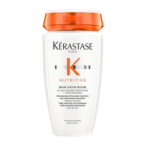 Kerastase Nutritive Bain Satin Riche Shampoo For Very Dry Hair, Hair Shampoo