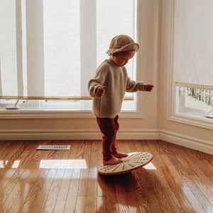 Kinderfeets Bamboo Balance Disk.