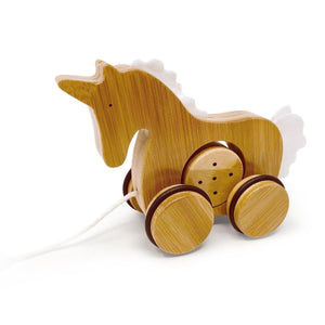 Kinderfeets Bamboo Push & Pull - Unicorn.
