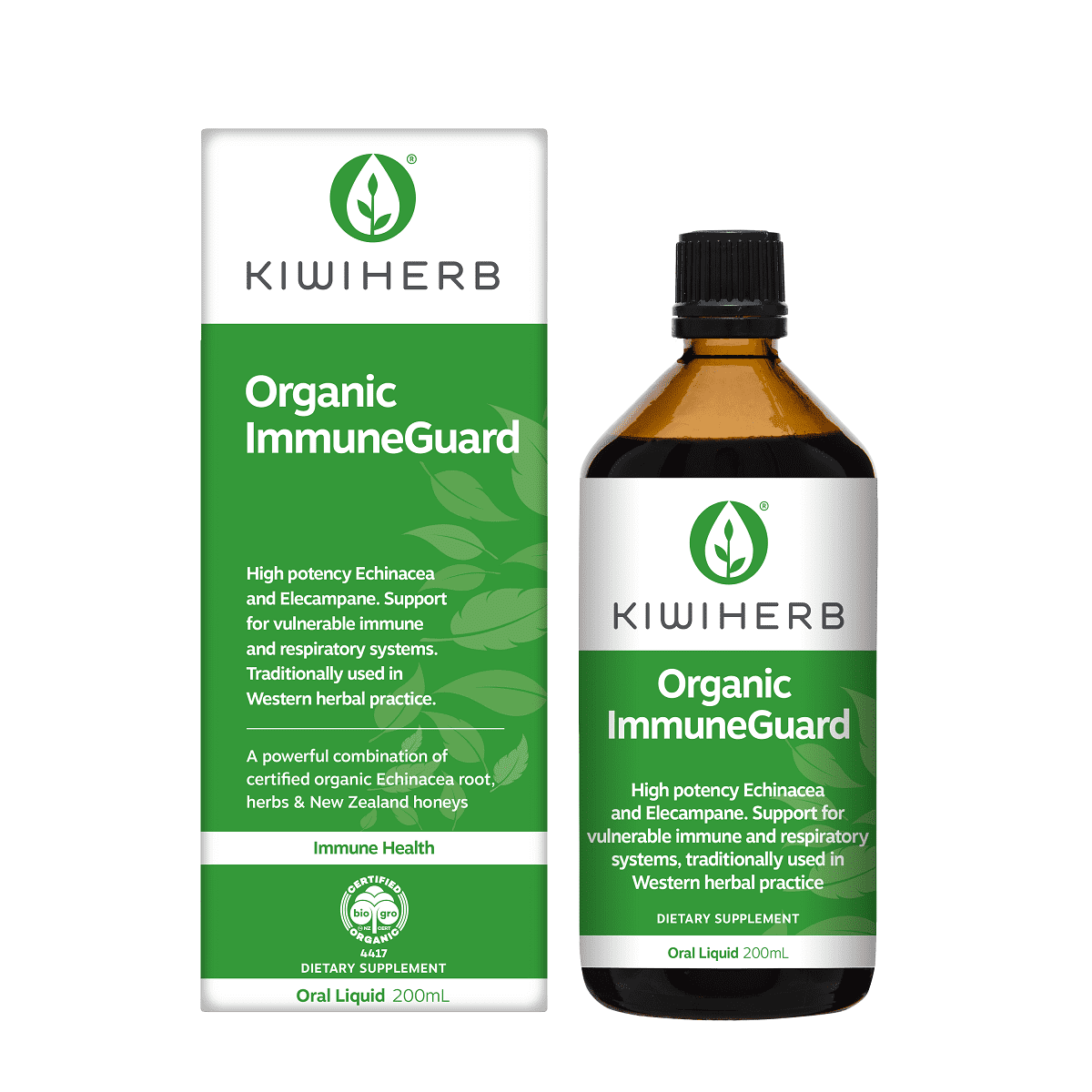 Kiwiherb Organic ImmuneGuard Ocare Health&Beauty