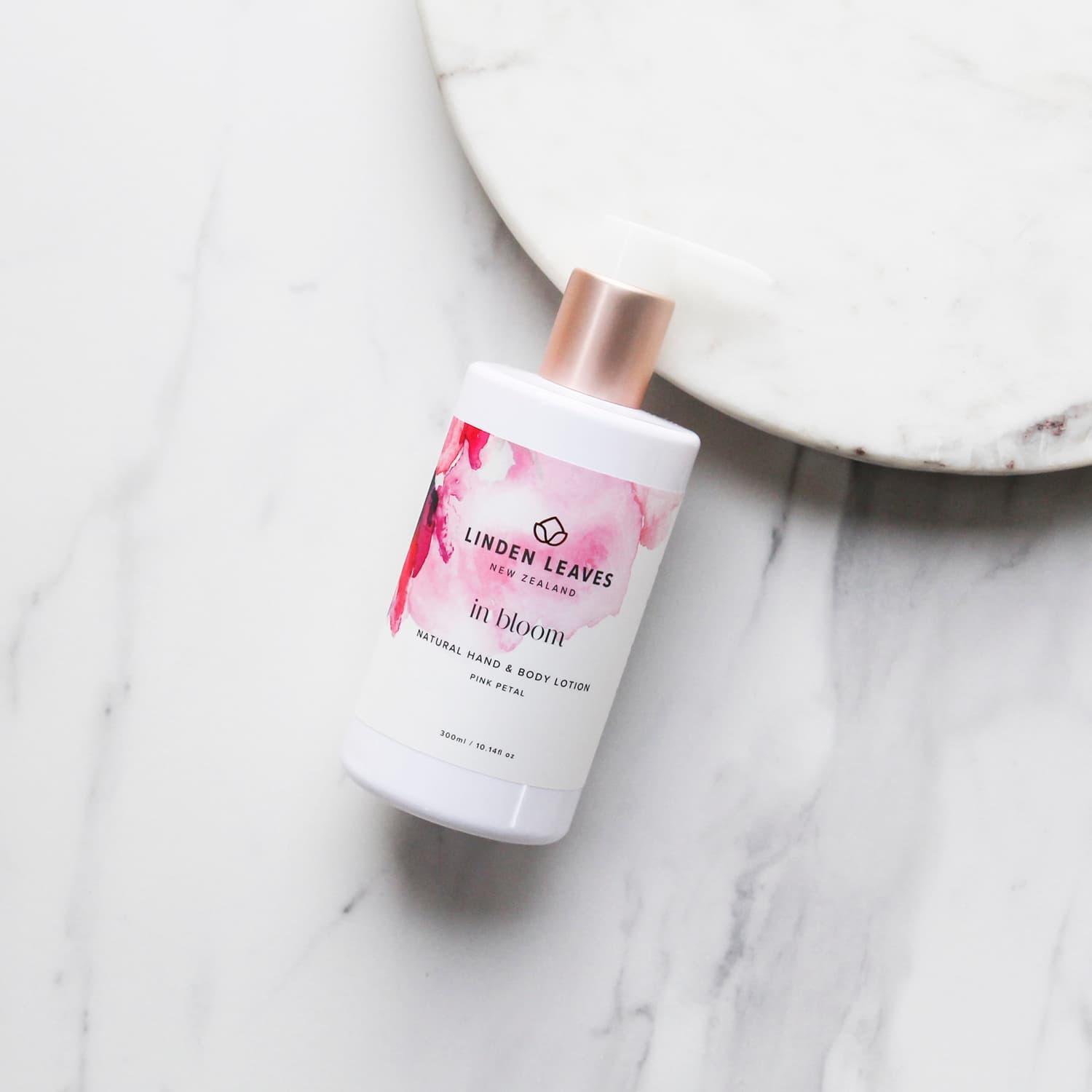 Linden Leaves Pink Petal Hand & Body Lotion - 300ml.