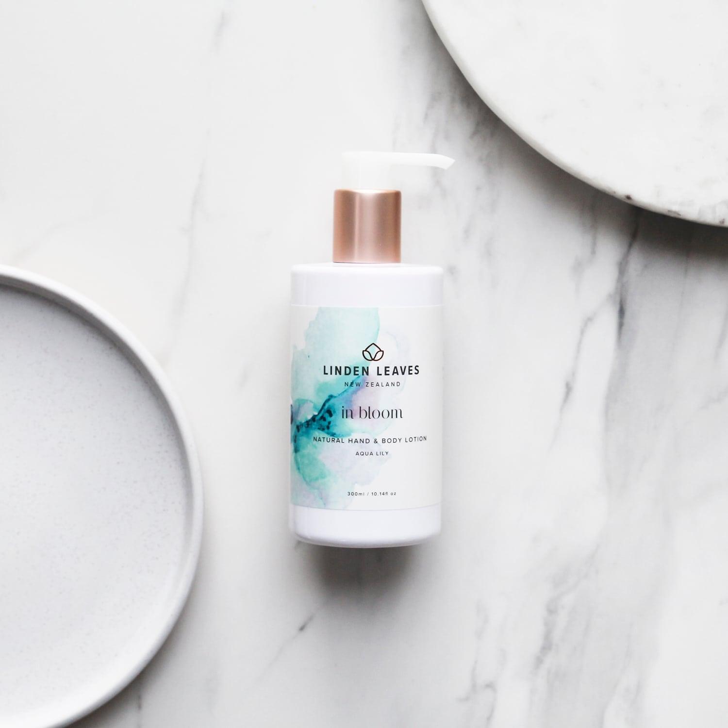 Linden Leaves In Bloom Aqua Lily Hand And Body Lotion - 300ml.