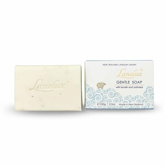 Lanolux Lanolin Gental Soap 100g, Soap Bars
