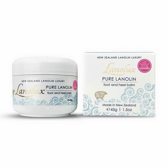 Lanolux Pure Lanolin Foot and Heel Balm 45g, Foot Cream