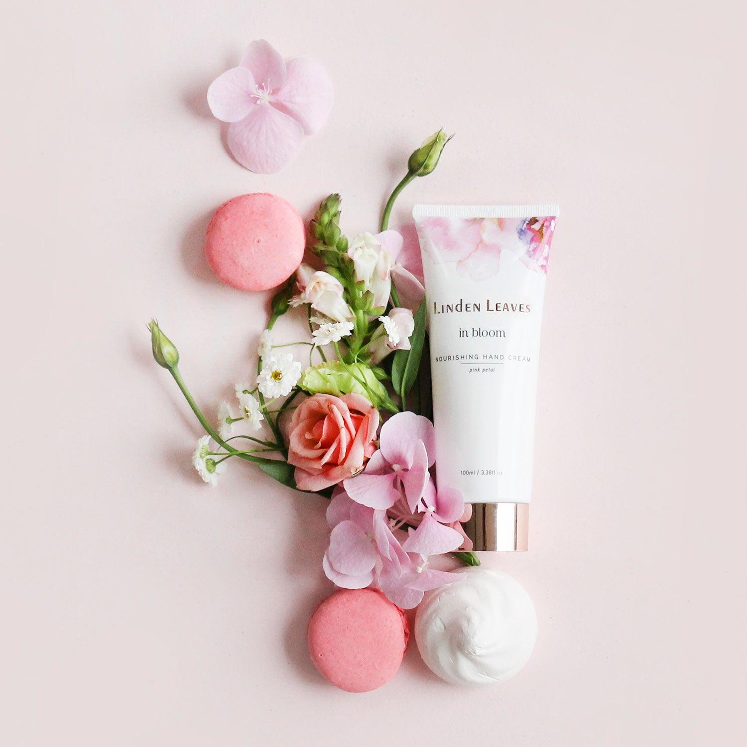 Linden Leaves Pink Petal Nourishing Hand Cream - 100ml.