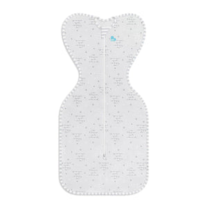 Love To Dream Swaddle UP LITE 'You-Are-My' Grey.