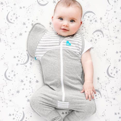 Love To Dream Swaddle UP Transition Suit 1.0 Tog Grey.