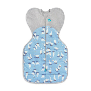 Love To Dream Swaddle Up 2.5 Tog Warm Silly Goose Blue, General