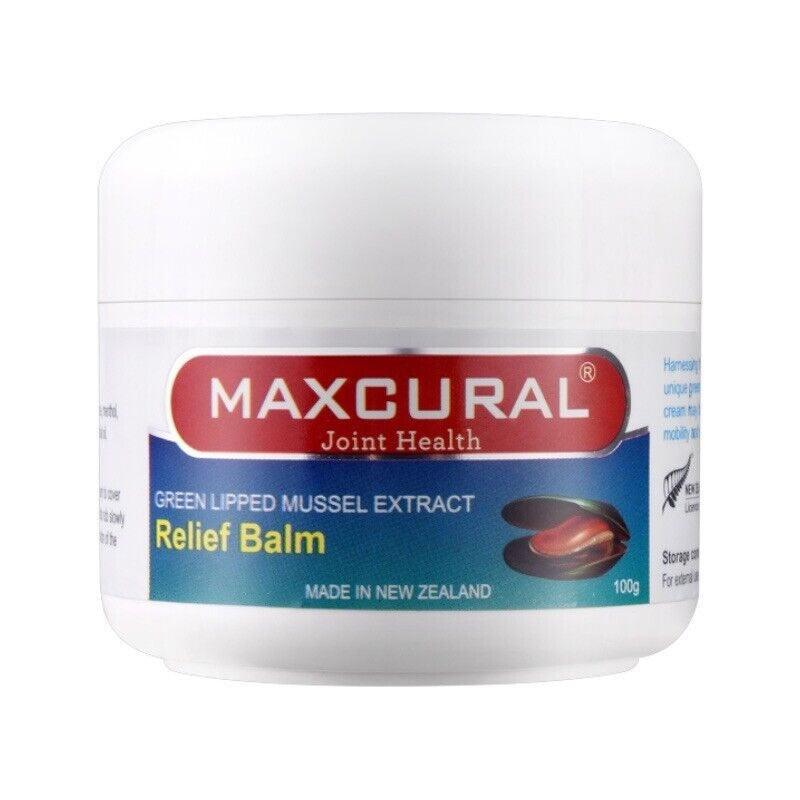 Maxcural Green Lipped Mussel Extract Relief Balm 100g, Green Lipped Mussel