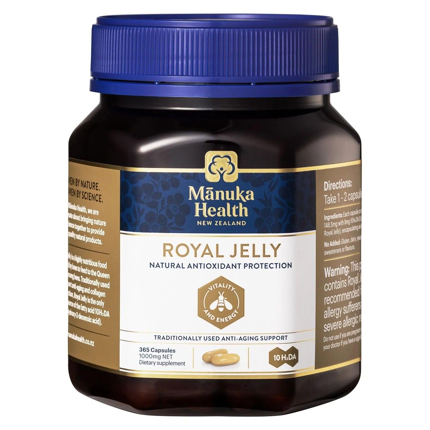 Manuka Health Royal Jelly Capsules, Royal Jelly