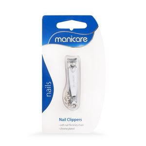 Manicare Nail Clippers With Nail File & Key Chain, General