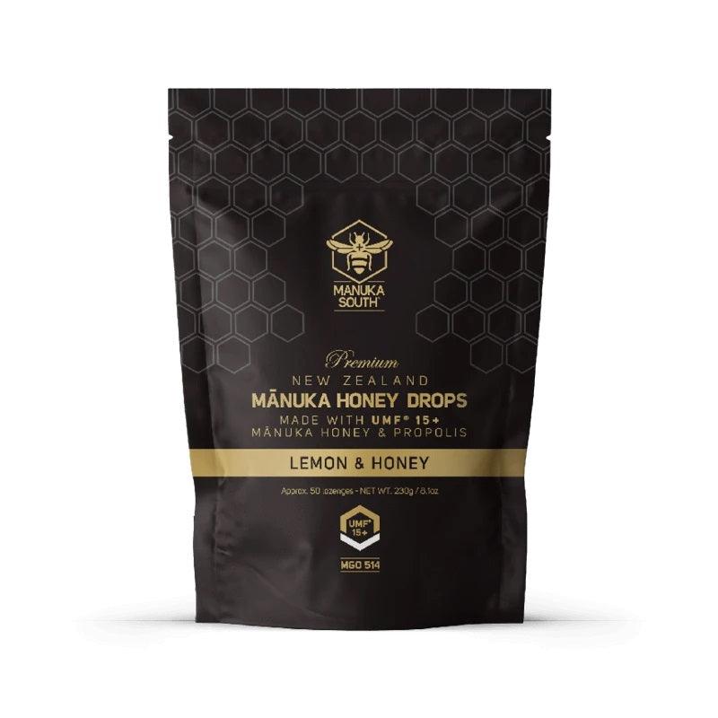 Manuka South Manuka Drops UMF 15+ Lemon Honey 50 Drops, Propolis